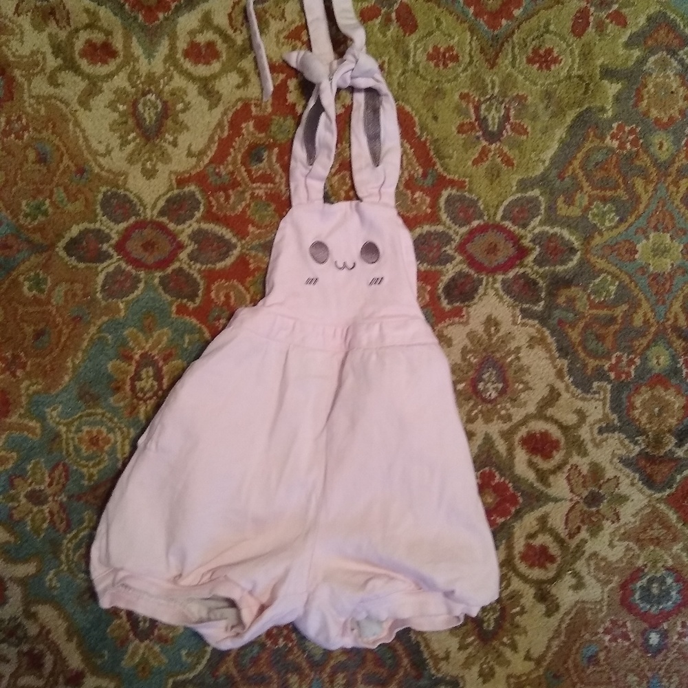 Kawaii Rabbit Shortalls
